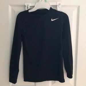 Fitted Nike Dri Fit black shirt